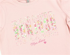 Kids ONLY tickled pink bonjour t-shirt